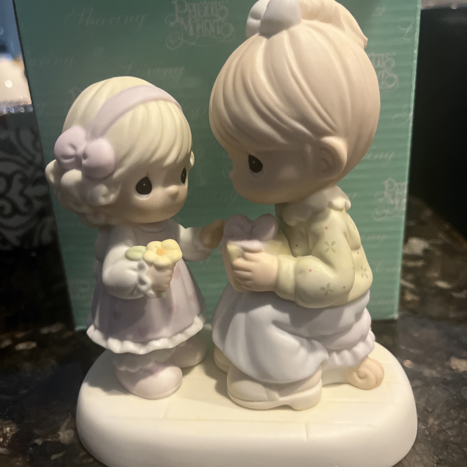 Precious Moments MOMS ARE THE GREATEST GIFT OF ALL 550011 (Mother And Daughter)