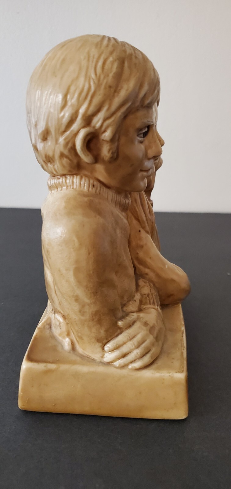 Vintage We Can Solve Anything Together Novelty Statue 1971 W. & R. Berries