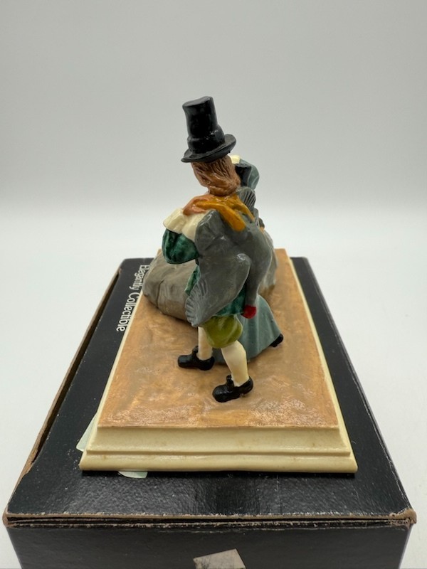 Sebastian Miniatures America’s Home Town Plymouth Rock Figurine in Box
