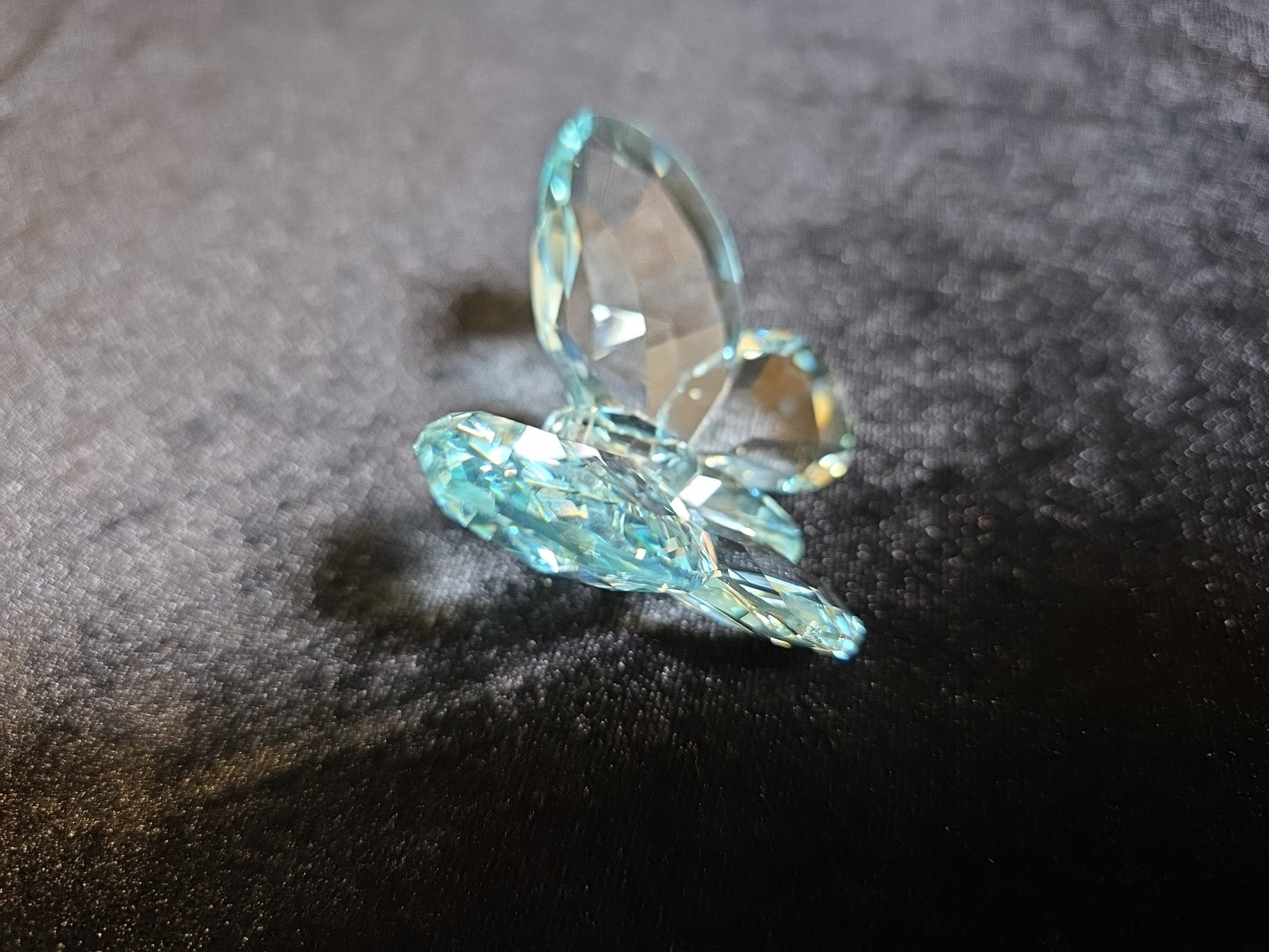 🦋 Swarovski Crystal 2006 Large Azure Aqua Blue Brilliant Butterfly Figurine