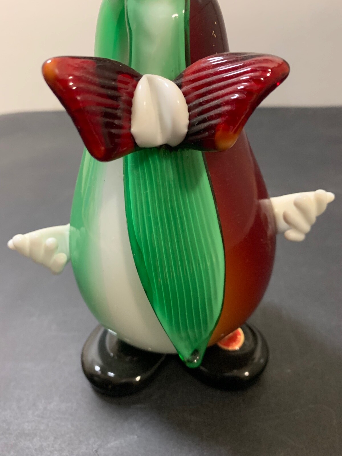 Vintage Murano Glass Clown Figurine. Hand Blown Glass. 1960-1969.