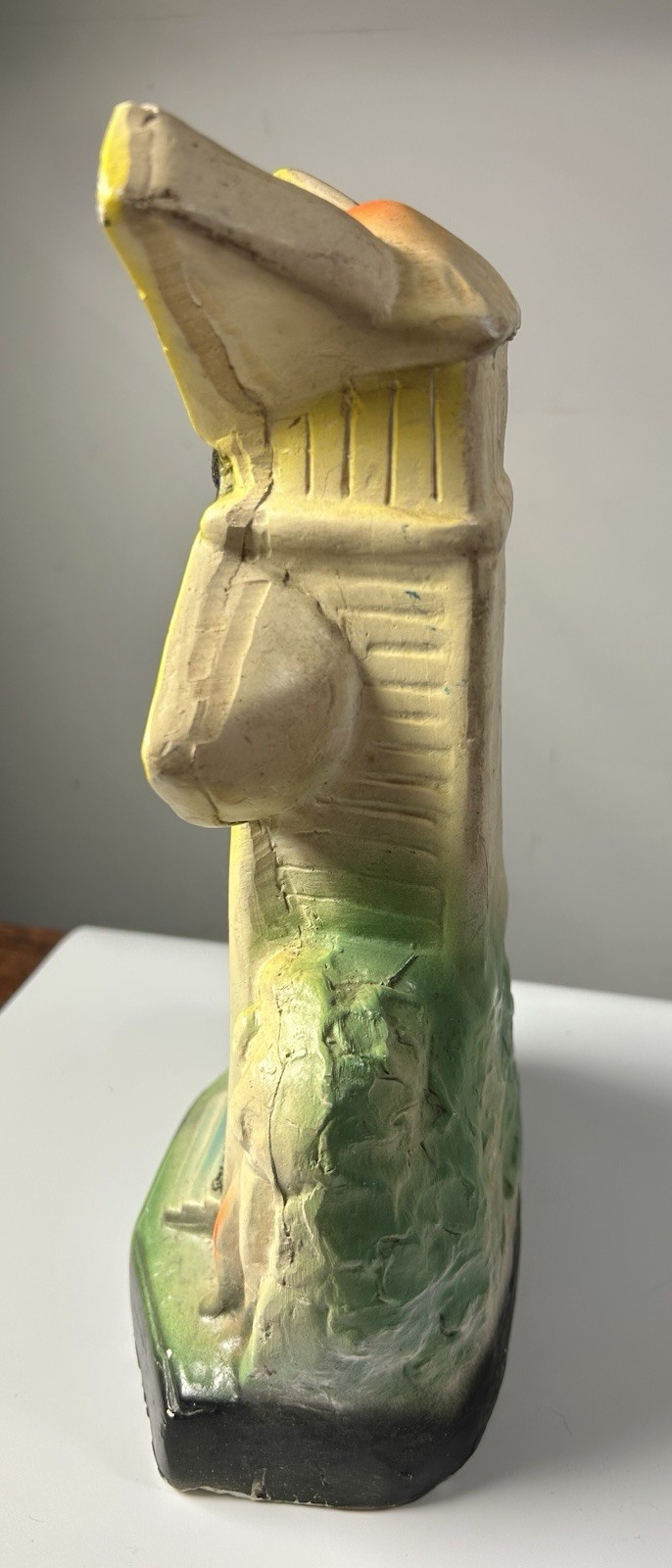 Windmill Chalkware Vintage Carnival Prize, Great Color, Great Condition