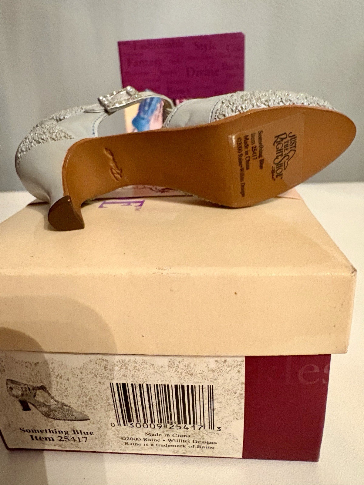Just The Right Shoe Raine 2000 Willitts Designs Biltmore Estate Something Blue