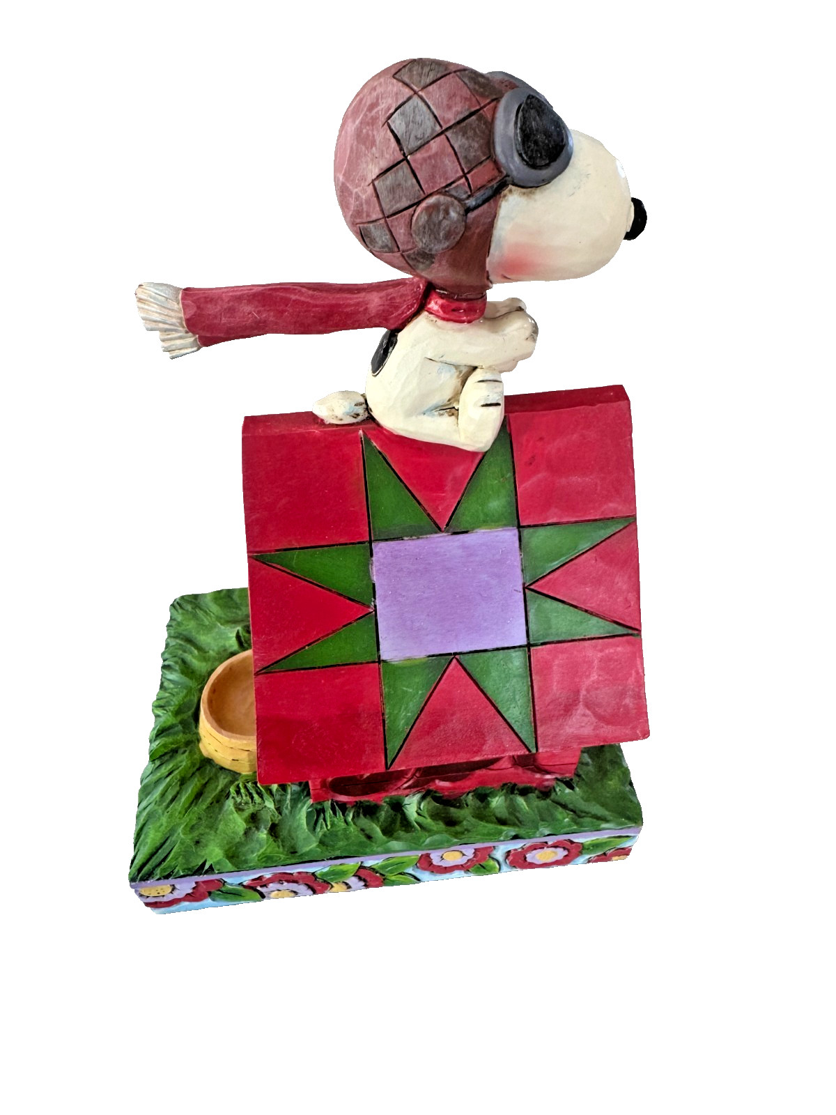 Peanuts Snoopy “The Flying Ace” Jim Shore Statue Figurine No. 4042375 (2014)