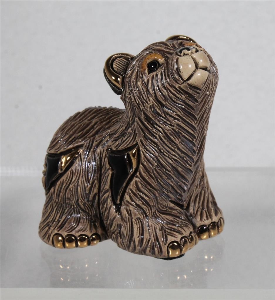 DeRosa Rinconada Family Figurine – BABY GRIZZLY BEAR – F348 – New in Box