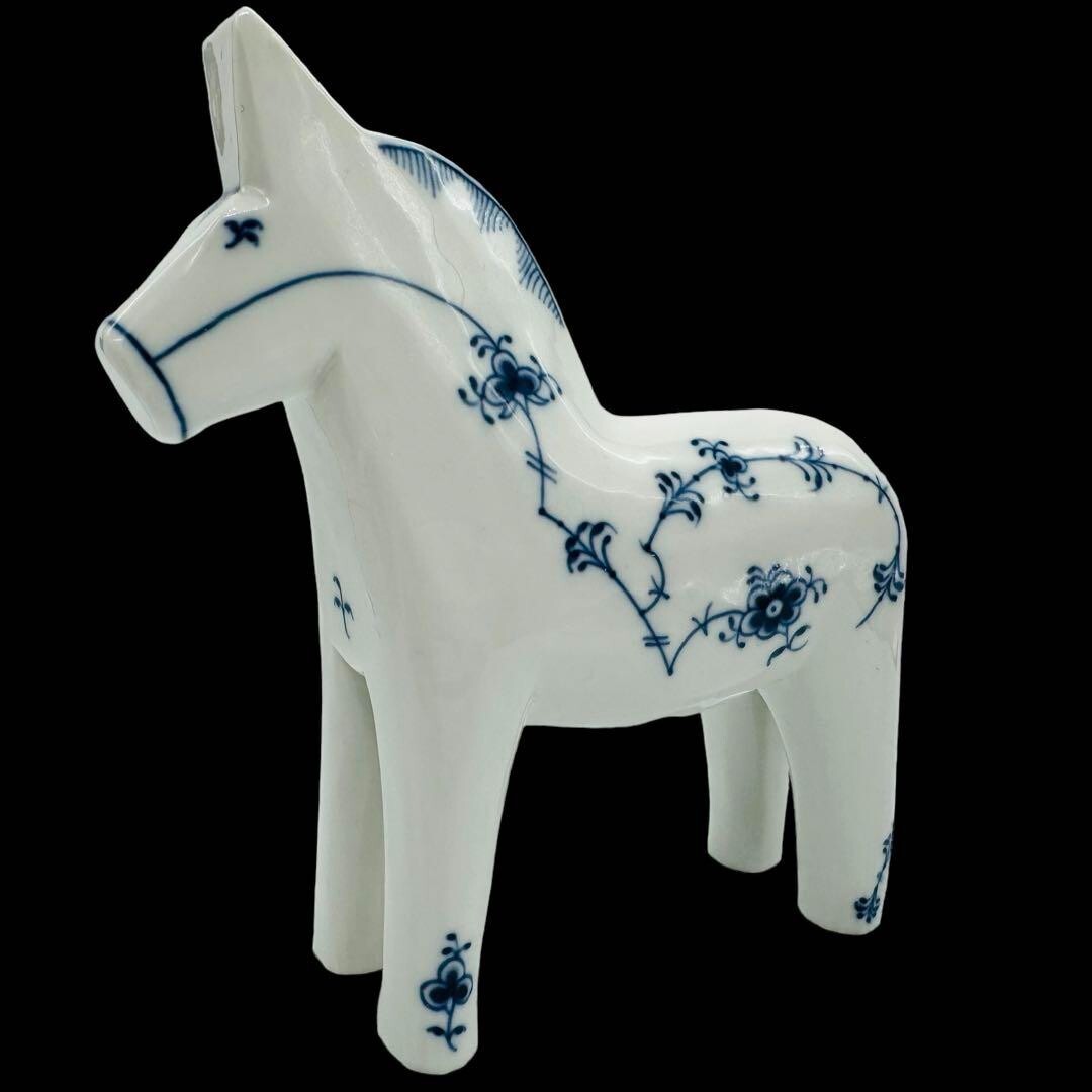 Royal Copenhagen Denmark Dala Horse Figurine 17 x 16cm