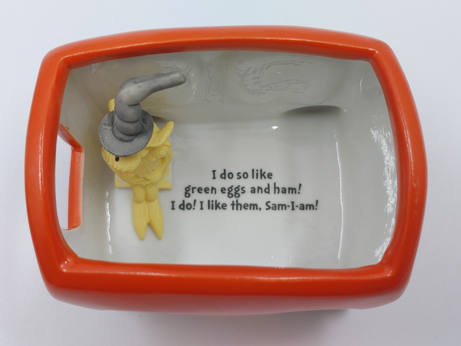 Hallmark Dr. Seuss Collection Green Eggs & Ham ON A TRAIN? Numbered With COA