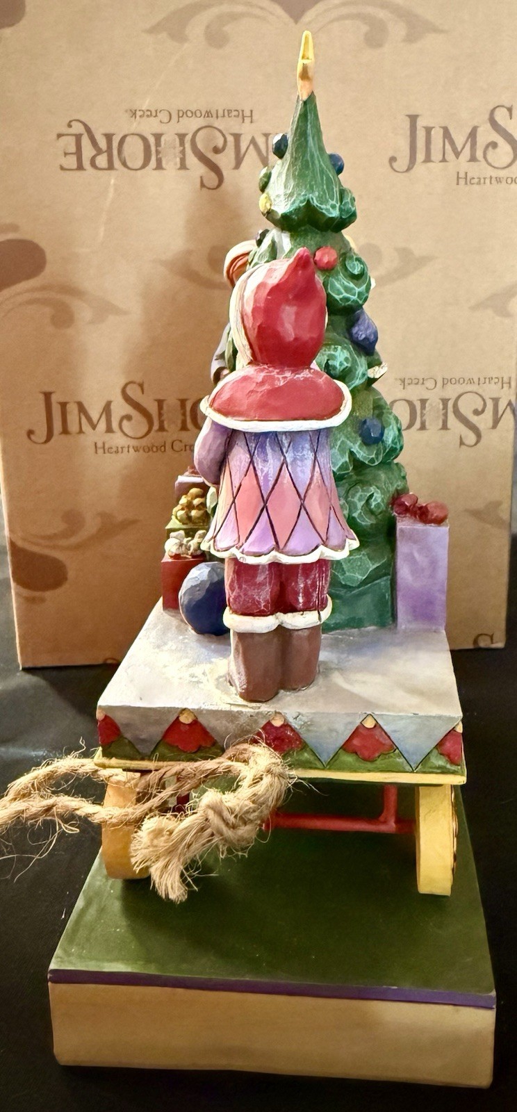 Jim Shore “On Track With All The Trimmings” Kids Christmas Train Car #4011074