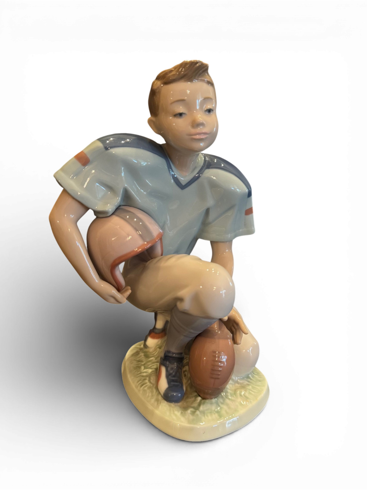 RARE Lladro Football Player #6107 C1993 ~ Mint Condition