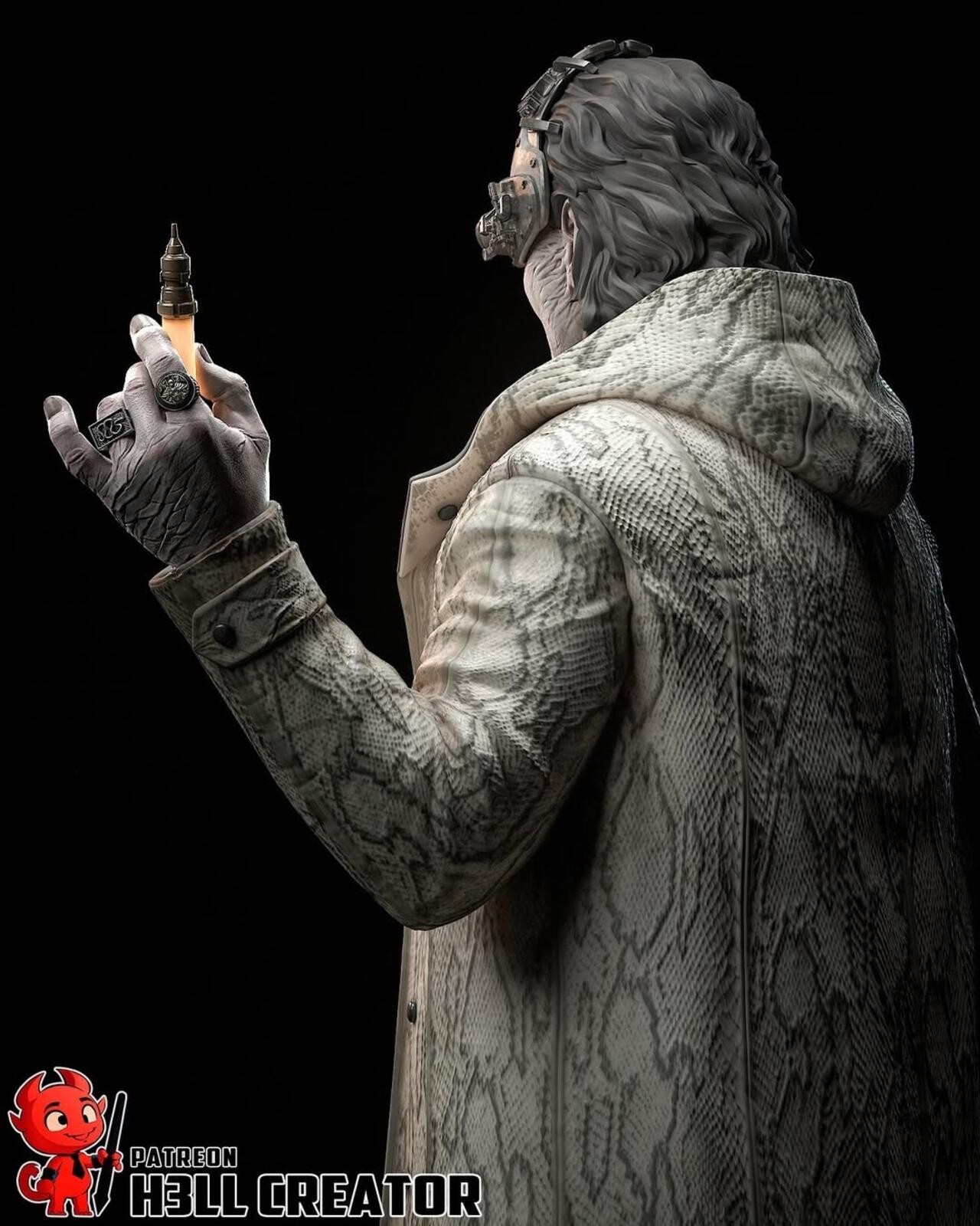 Victor Gideon | Resident Evil | High Quality Unpainted Resin Garage Kit 1:10