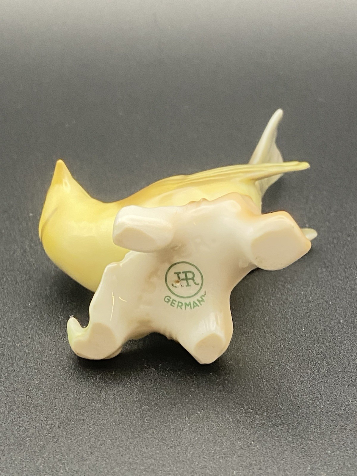 Hutschenreuther Germany Porcelain Bird Figurine Vintage HR Mark