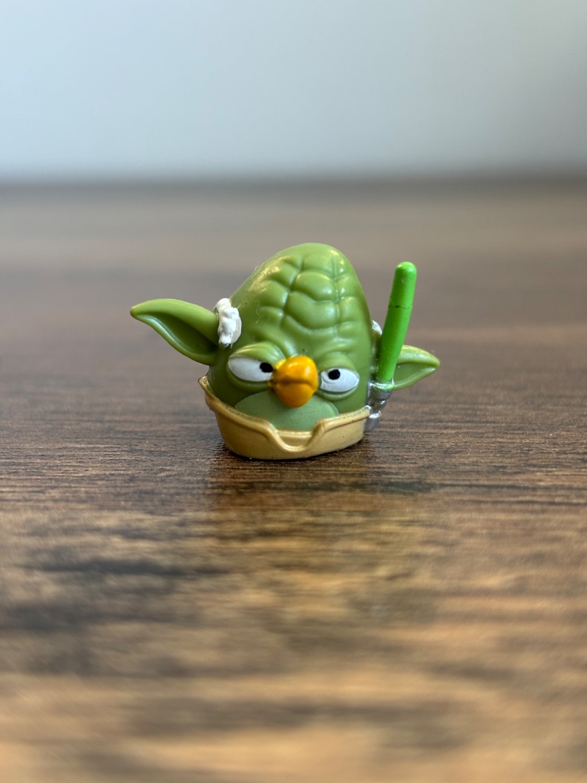 ANGRY BIRDS Star Wars Telepod YODA BIRD Mini Toy Figure QR CODE Cake Topper