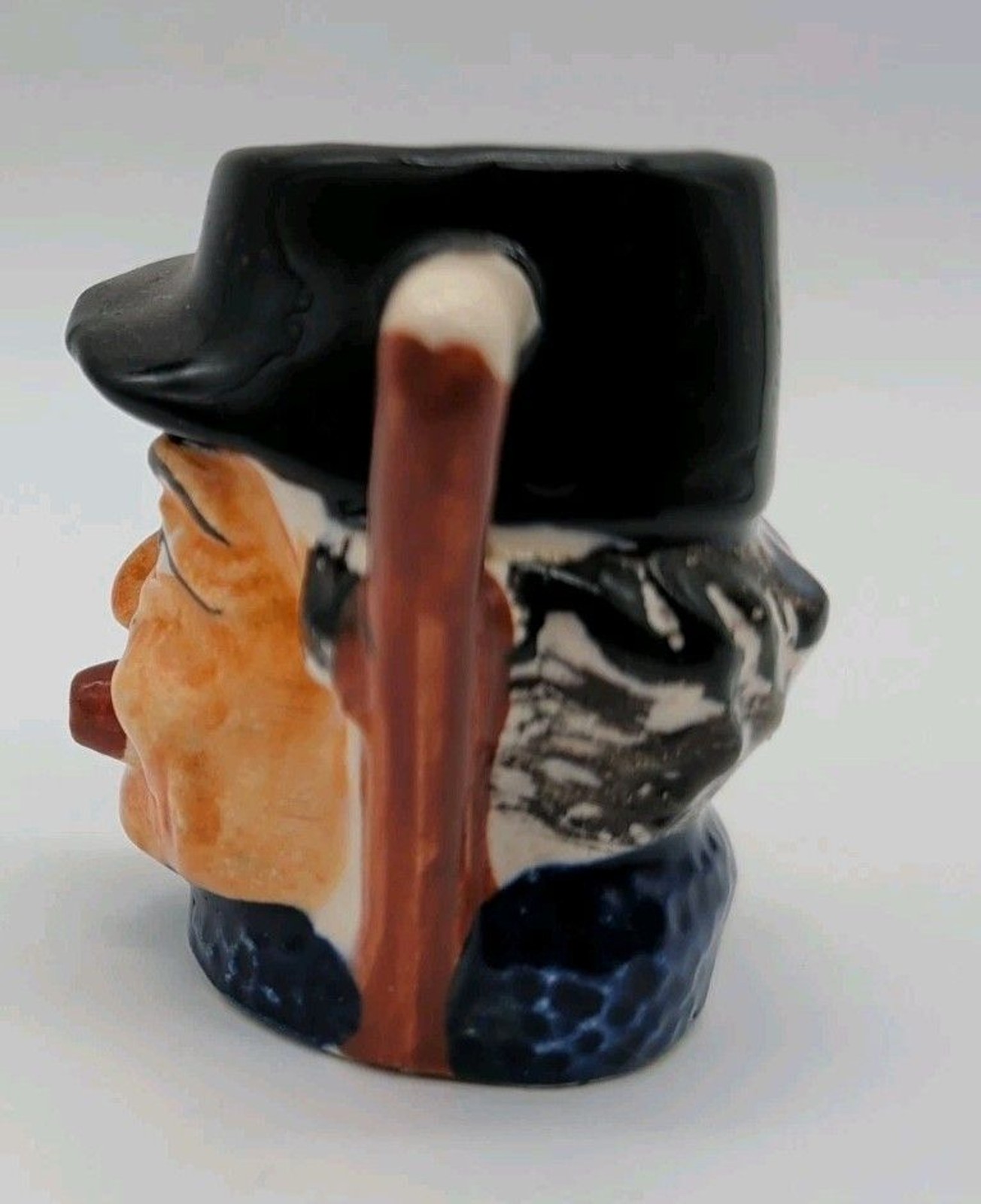 Miniature Toby Face Character Jug Mug MADE IN JAPAN Vintage