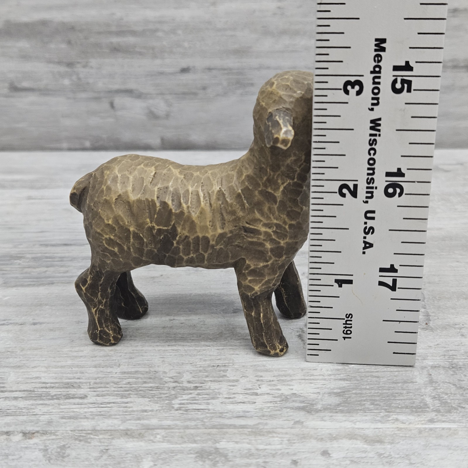 1999 Willow Tree Sheep Stand/Sitting Set Nativity Figurines Demdaco Light Tan