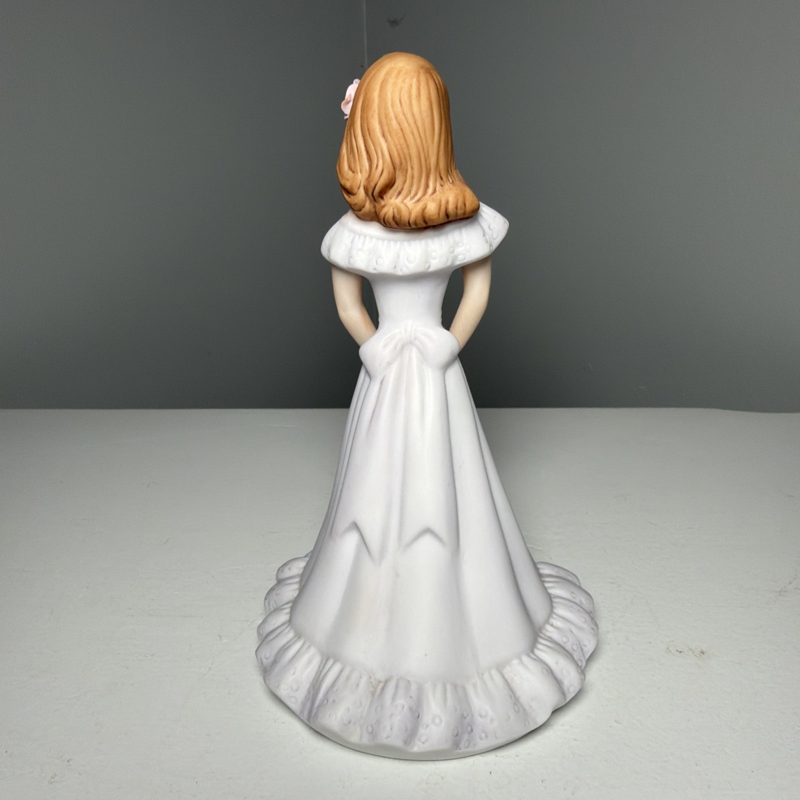 Vintage Enesco Growing Up Birthday Girl Figurine Age 16 Years