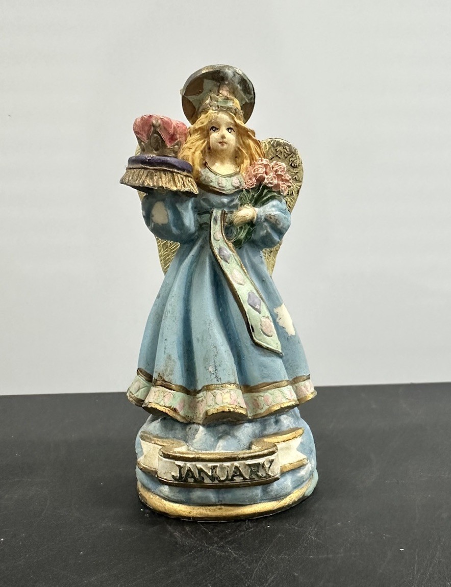 Chadwick Miller “Angel of the Month” Figurine for January 5.5 Inches Tall