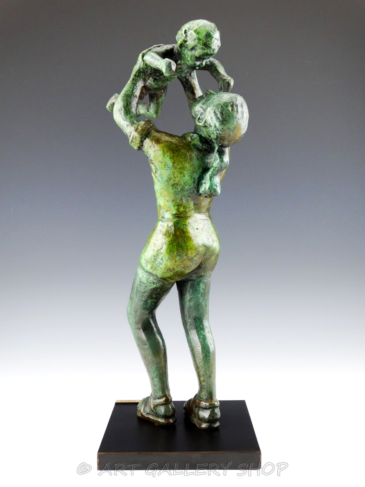 Nicky Imber BRONZE SCULPTURE JEWISH HOLOCAUST “HOPE” MOTHER AND CHILD LTD 11/20
