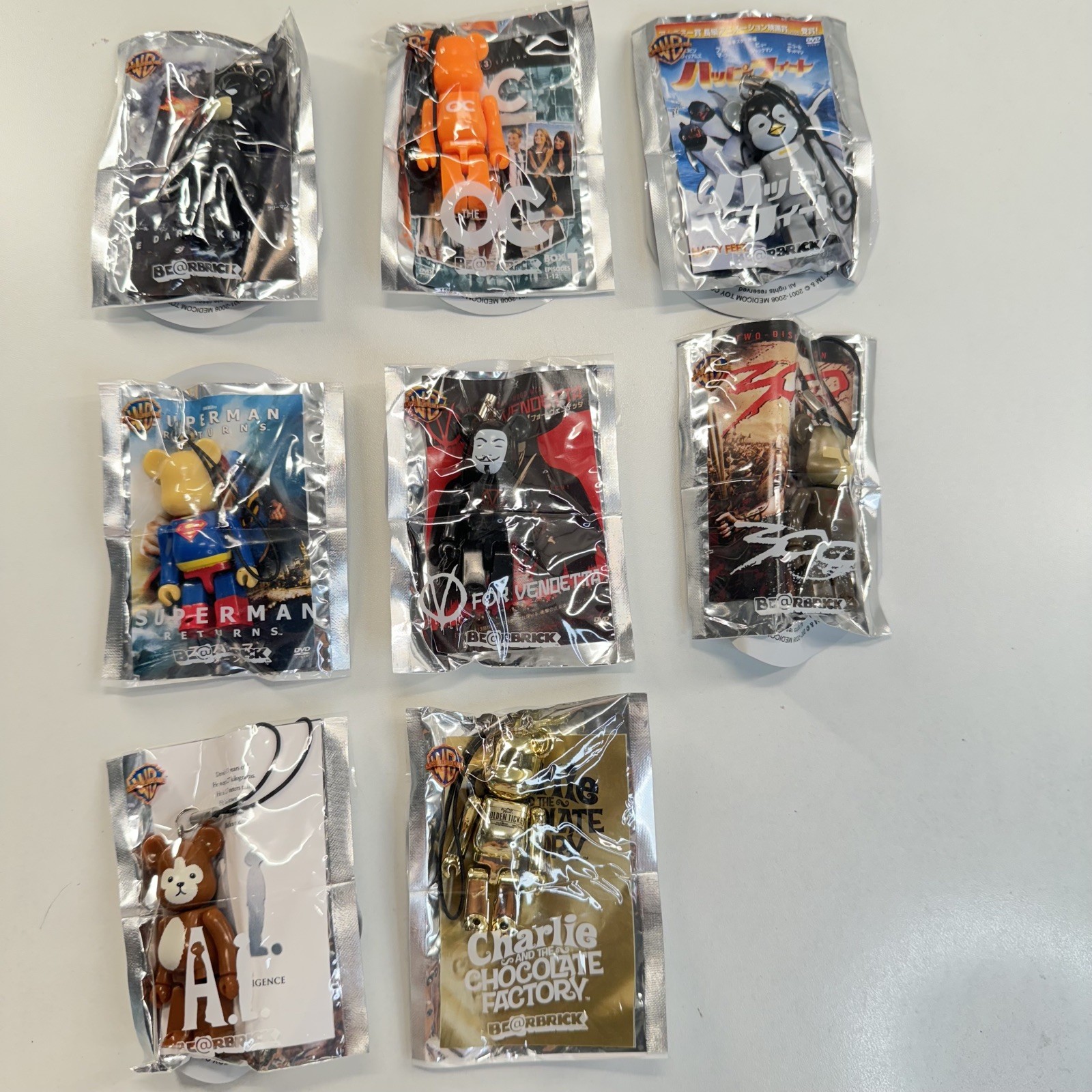 Pepsi Nex Warner Bros. Be@rbrick Strap Figure 8 Medicom bearbrick