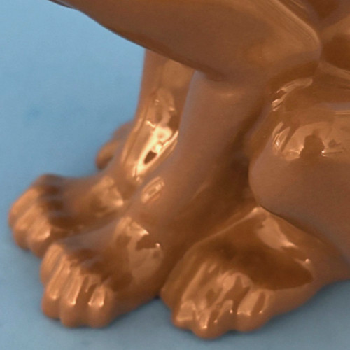 Lladro 5111 “Timid Dog” Apprehensive Bloodhound Puppy Dog – MWOB, RV$485