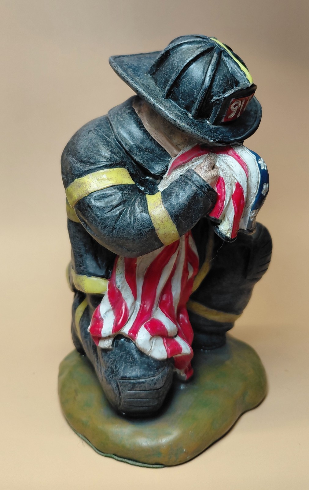 “9/11 Firefighter Enduring Spirit” Memorial Figurine-2002
