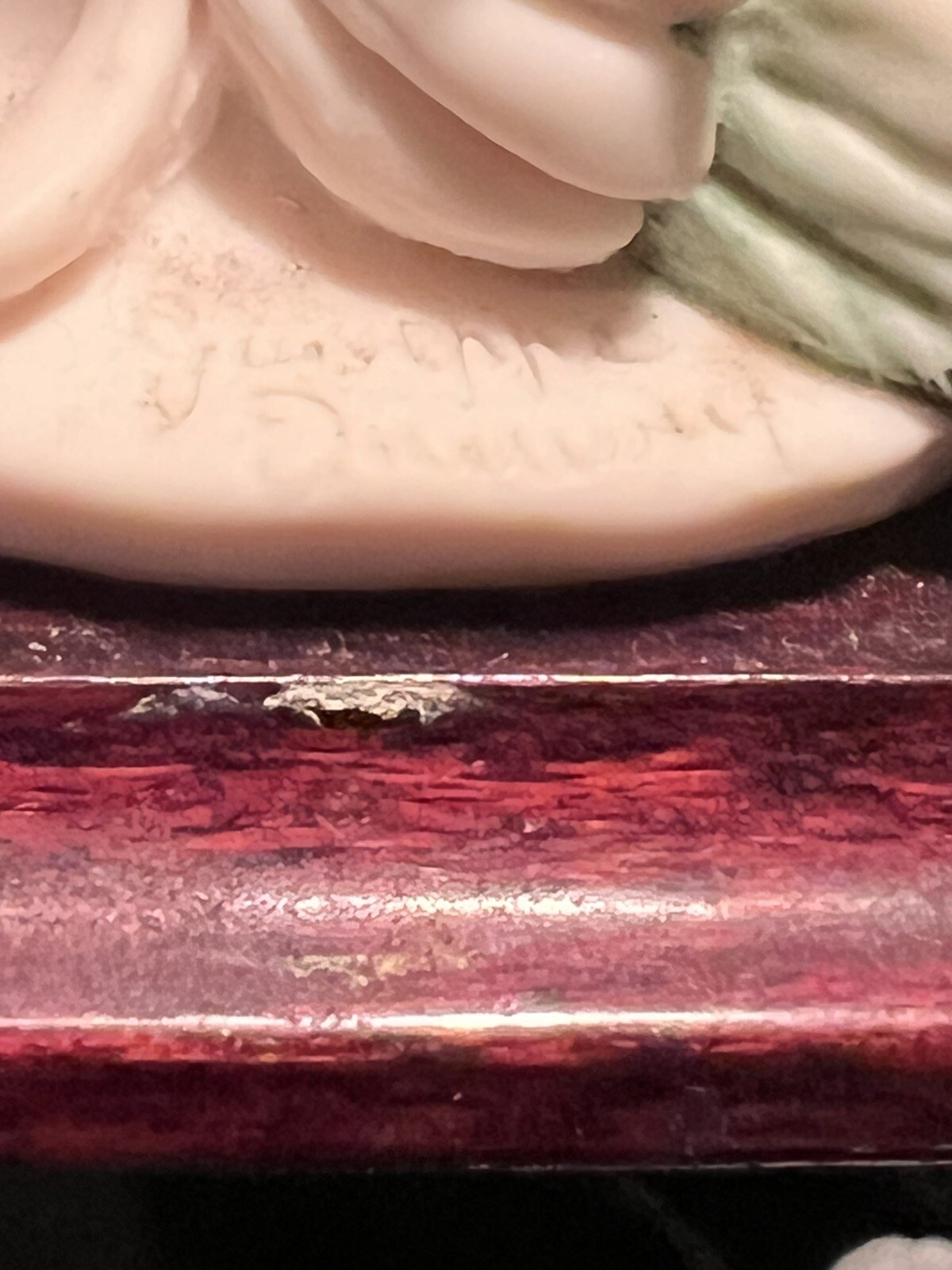 Giuseppe Armani Babette 1328C 2000 Mother’s Day Capodimonte Statue Florence Sign