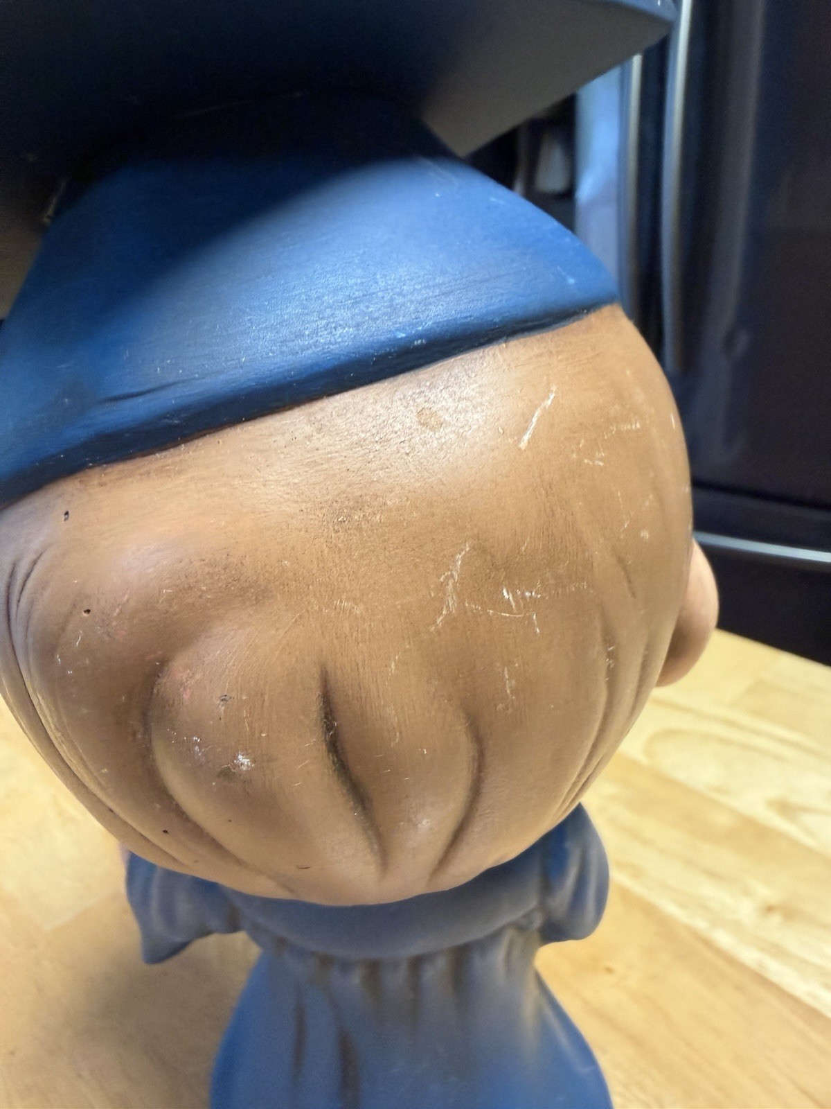 Vintage 1970s Atlantic Mold Ceramic “Happy Graduate Boy” Figurine – Handpainted