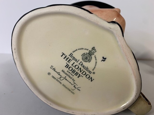 London Bobby Embossed D6744-Royal Doulton