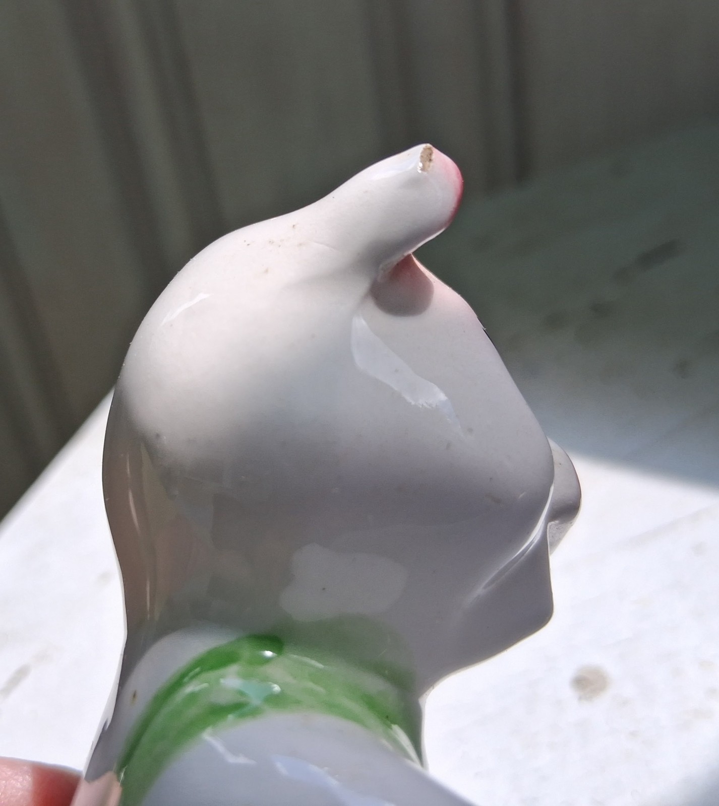 Vintage Mid-Century Anthropomorphic Puppy & Pig Ceramic Figurine Pair