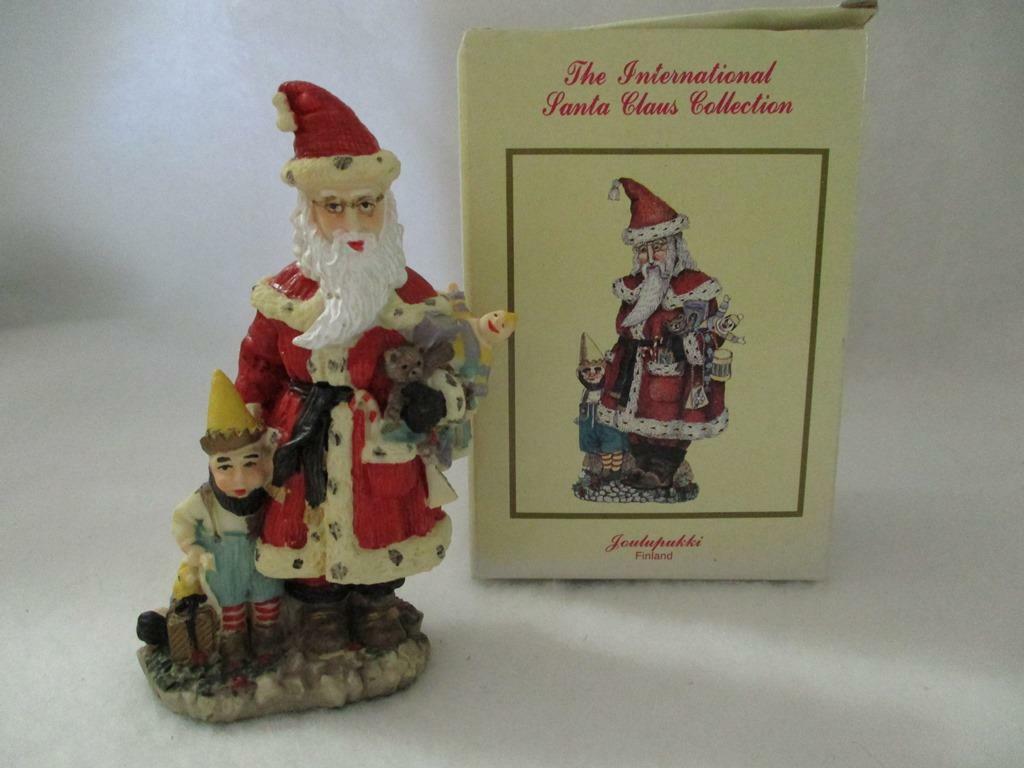 1993 The International Santa Claus Collection Joulupukki Finland Figurine w Box