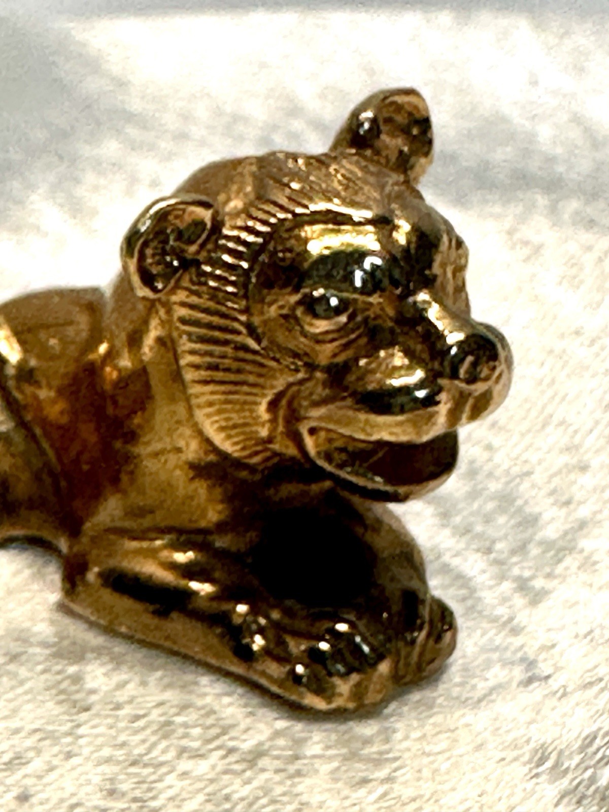 1976 MMA Metropolitan Museum Of Art LION Figurine Vintage