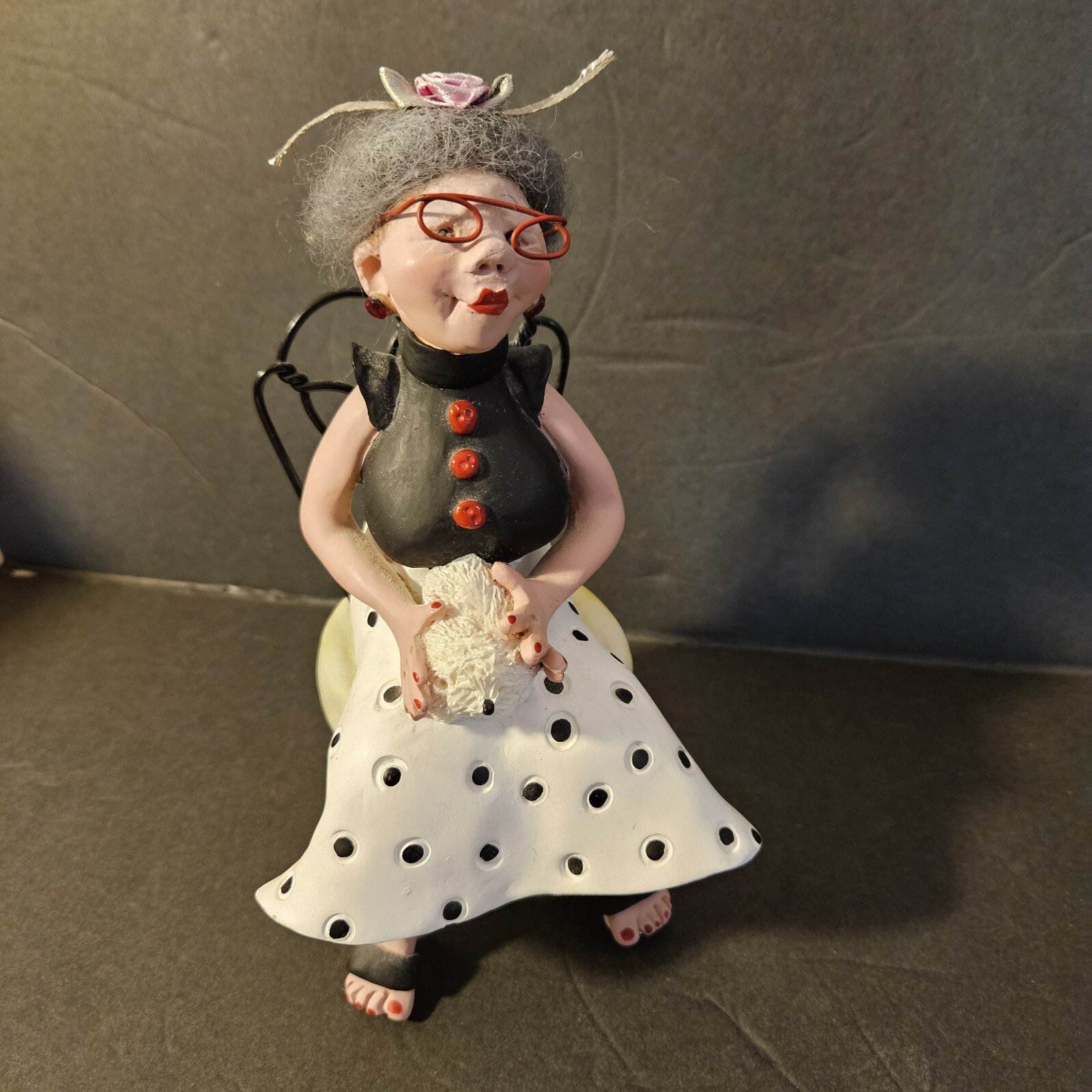 Coyne’s & Co Oh You Doll! by Nancye Williams “Inez” Figure” The more I Like Dogs