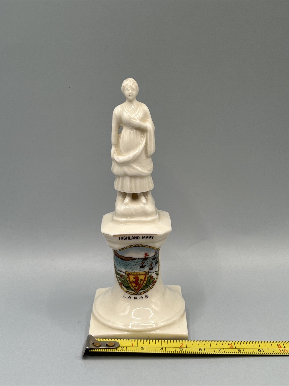 Highland Mary Largs Scotland Porcelain Scottish Statue 1940’s FREE SHIPPING
