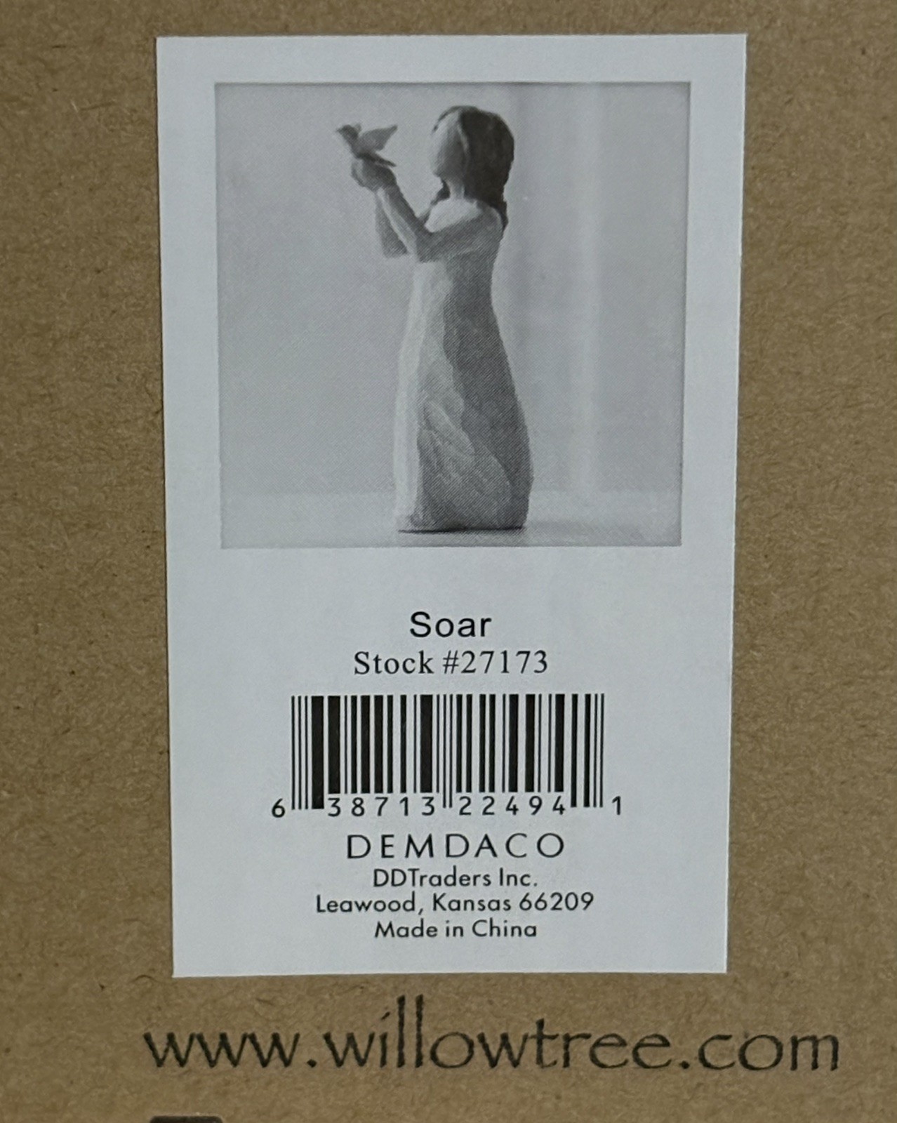 Willow Tree Figurine – Soar 27173 By Susan Lordi New In Box