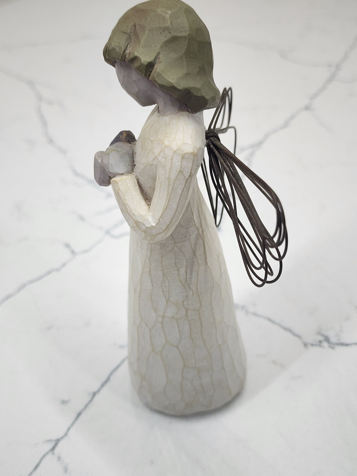 2 Willow Tree Figurines Angel of Prayer & Angel of Healing
