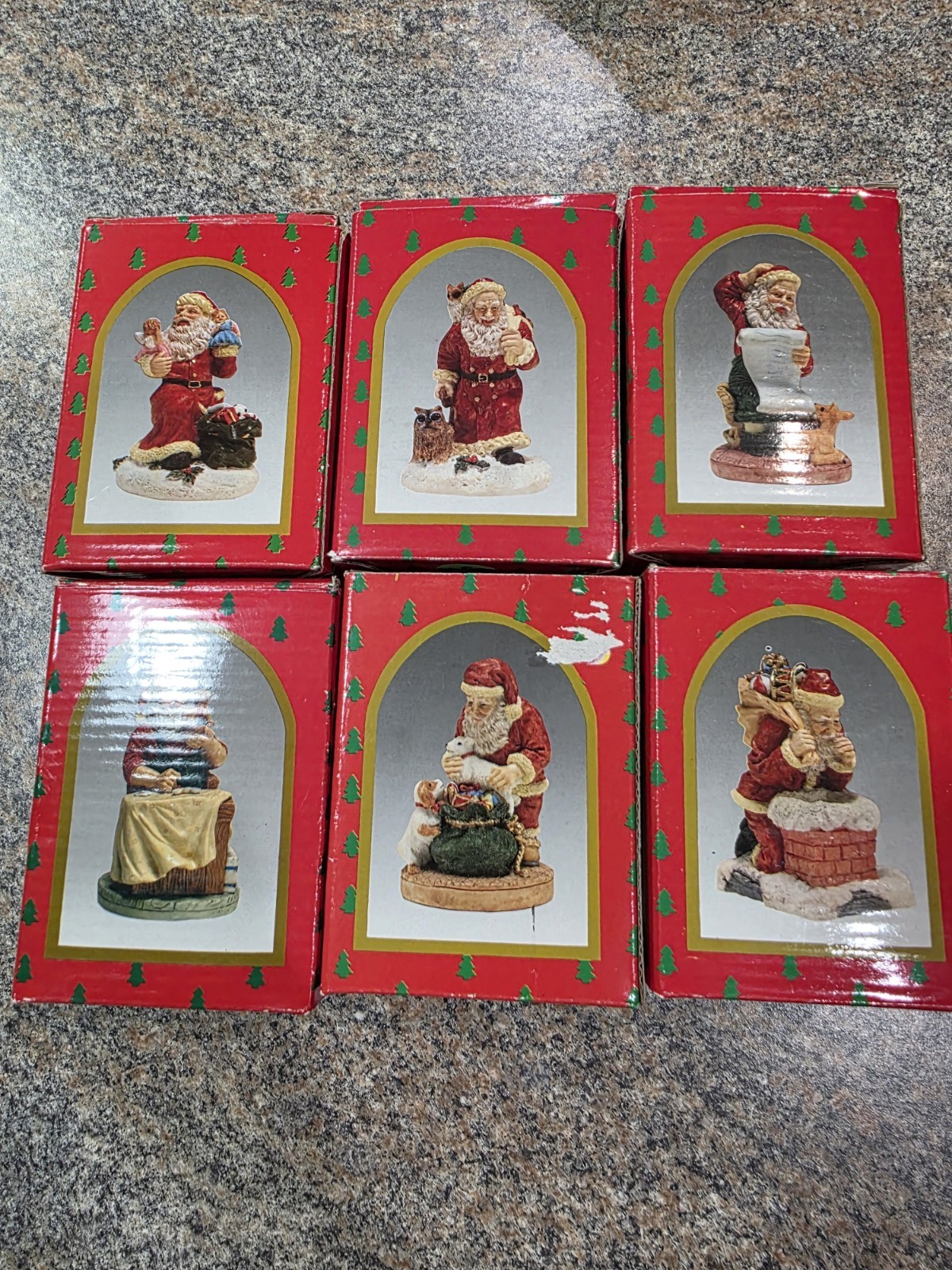vintage brinns Brinn’s Christmas Santa New In Box Vintage
