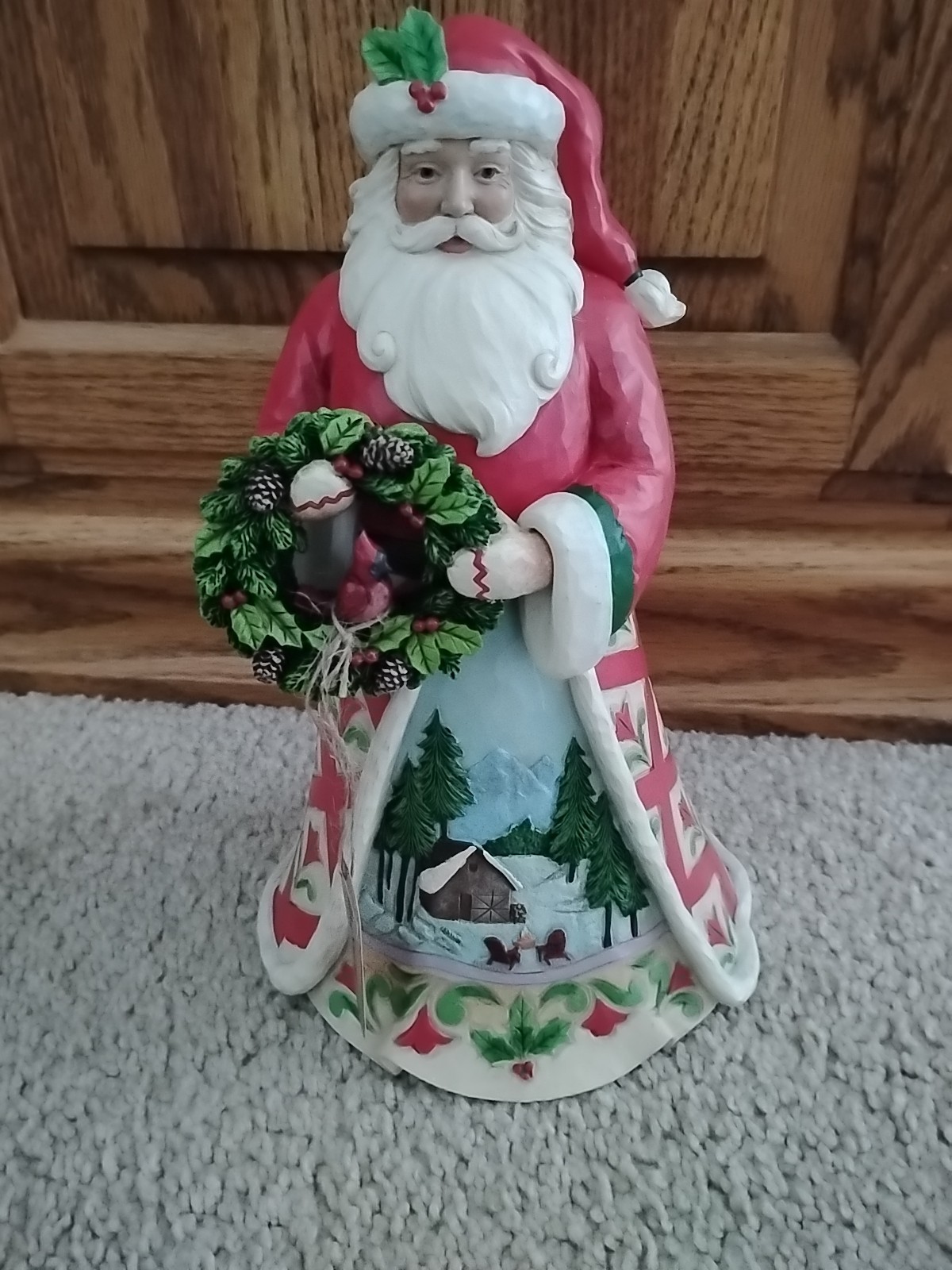 Jim Shore Christmas Lodge -PEACEFUL CHRISTMAS RETREAT -2025 Figurine 6017032 NEW