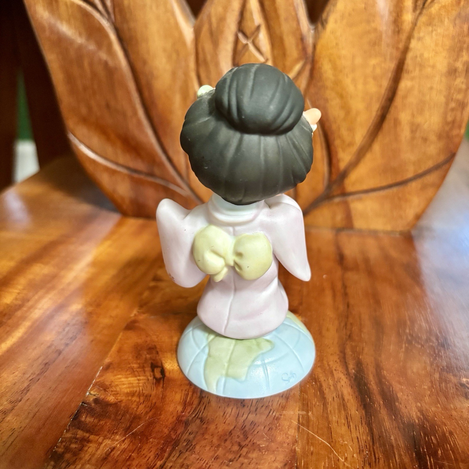 Precious Moments ‘Our Friendship is Always In Bloom’ Japanese Girl in Kimono ‘98