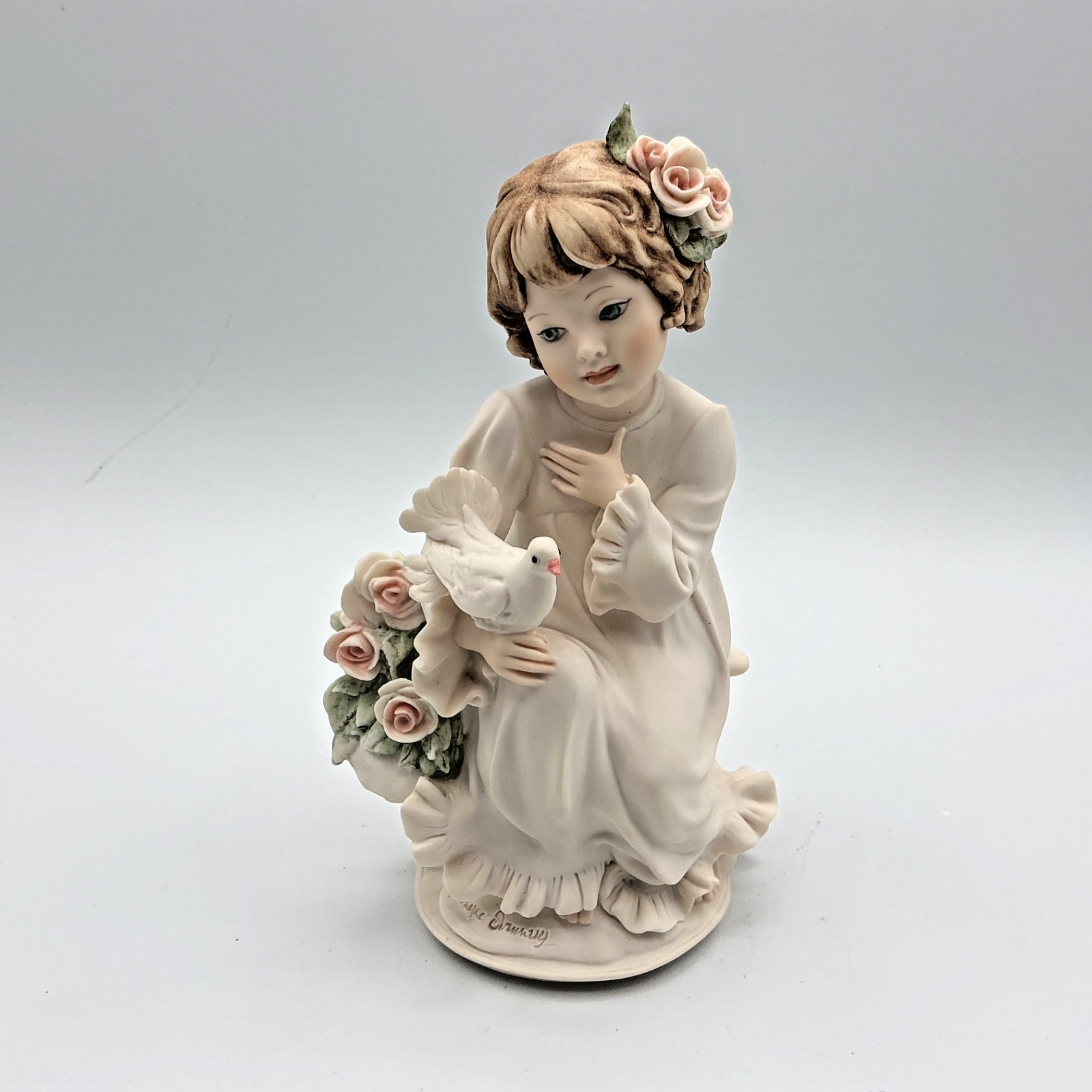G.Armani Sweet Heart Figurine 7819F Florence Porcelain Sculpture Italy No Box