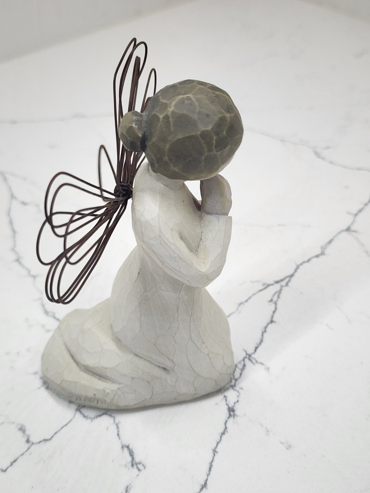 2 Willow Tree Figurines Angel of Prayer & Angel of Healing