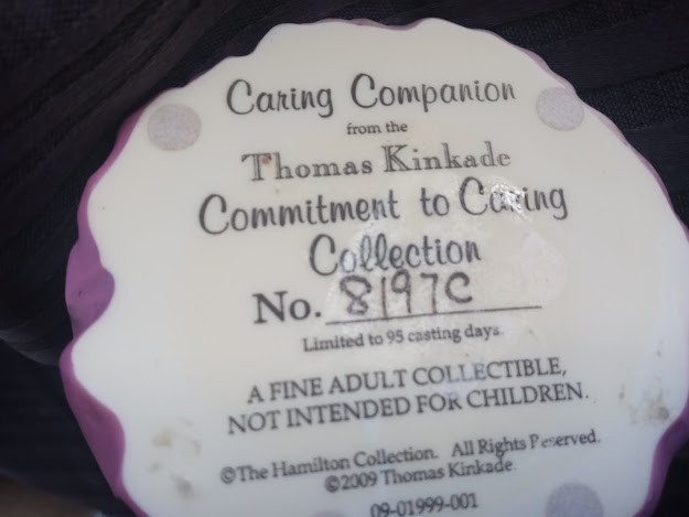 Thomas Kinkade ” Freedom In Fashion ” – Victorian Lady sculpture
