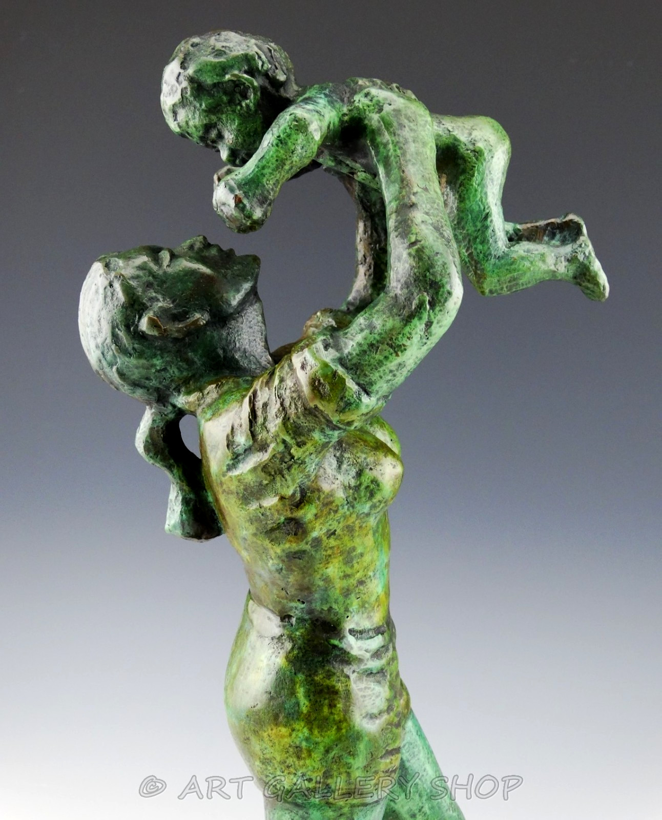 Nicky Imber BRONZE SCULPTURE JEWISH HOLOCAUST “HOPE” MOTHER AND CHILD LTD 11/20