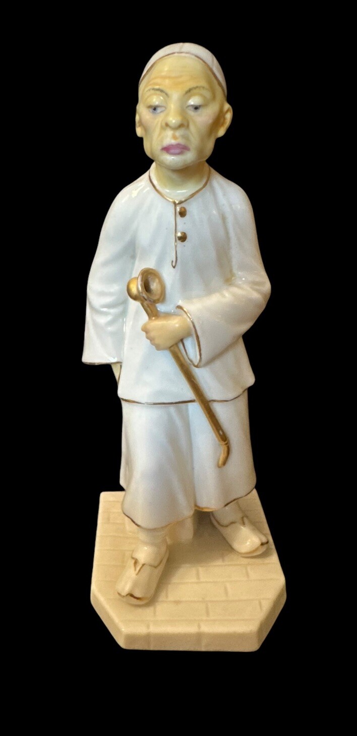 1882 Royal Worcester The Chinese Man #837 From The Countries Around The World