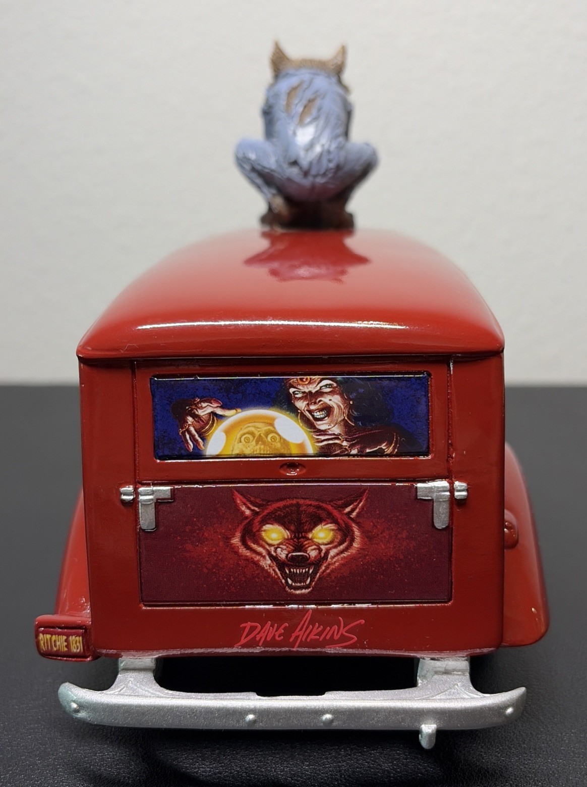 The Werewolfs Cursed Cruiser Hearse by Dave Aikins No Box #0004