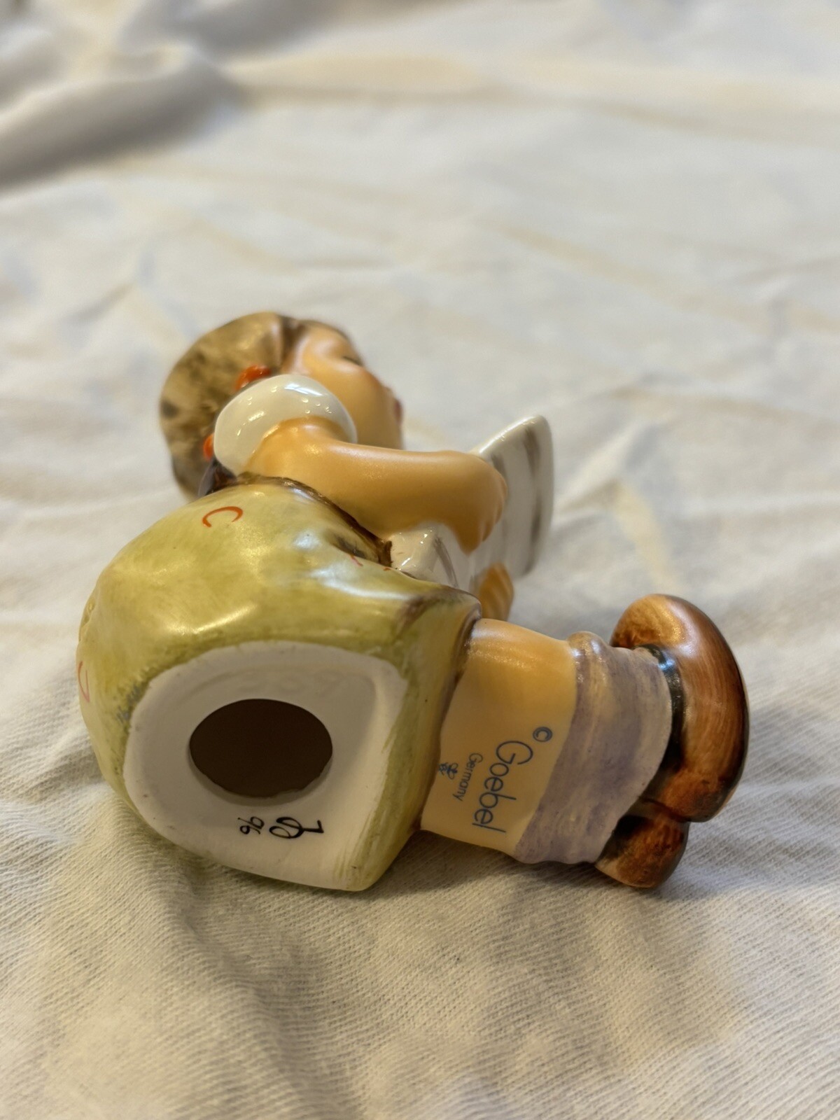 Hummel “Girl With Sheet Of Music” Figurine In Original Box -2-3/8” Tall