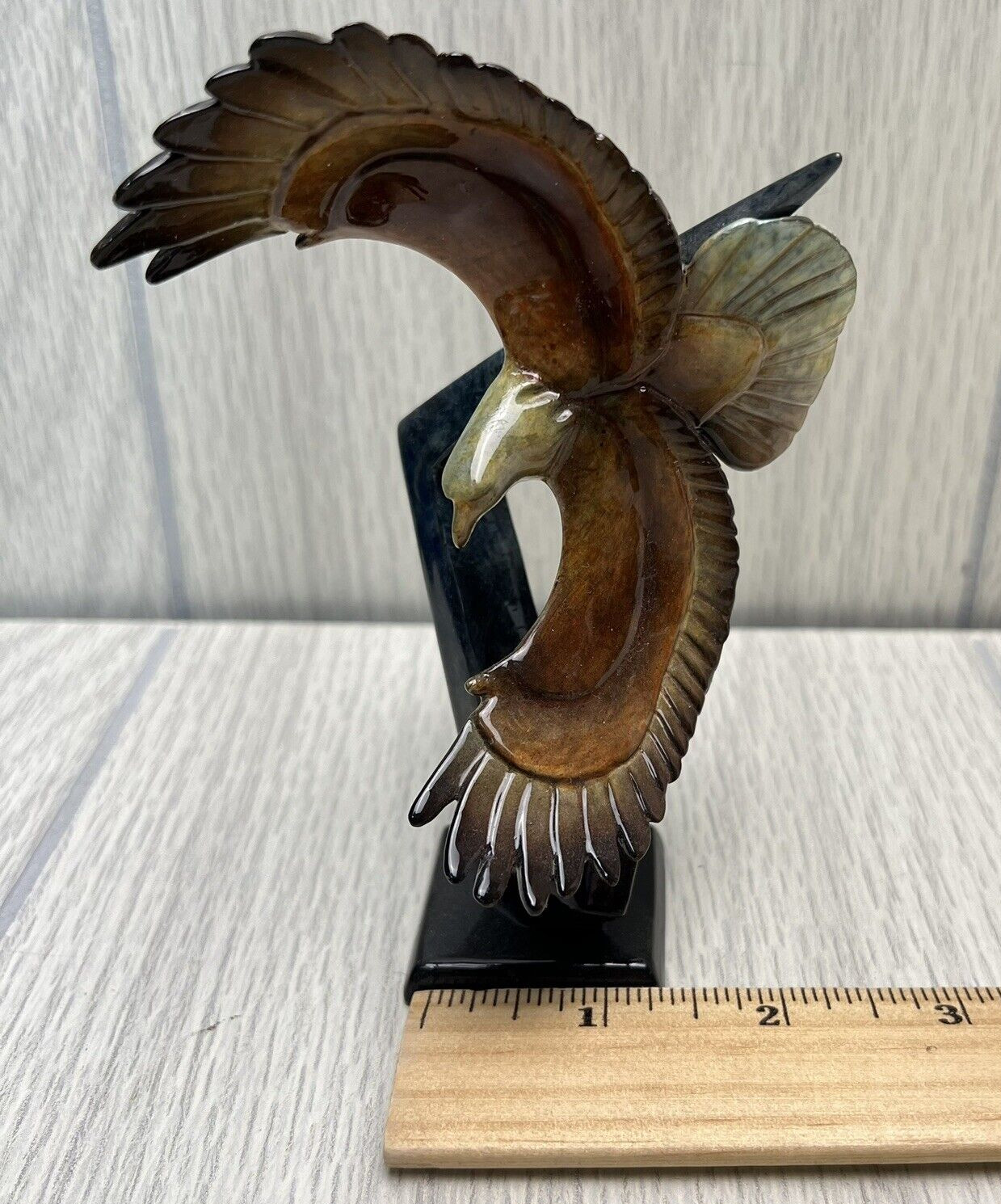 Imago Mill Creek 2007 Supernal Eagle Sculpture Bronze Finish Art Statue Signed