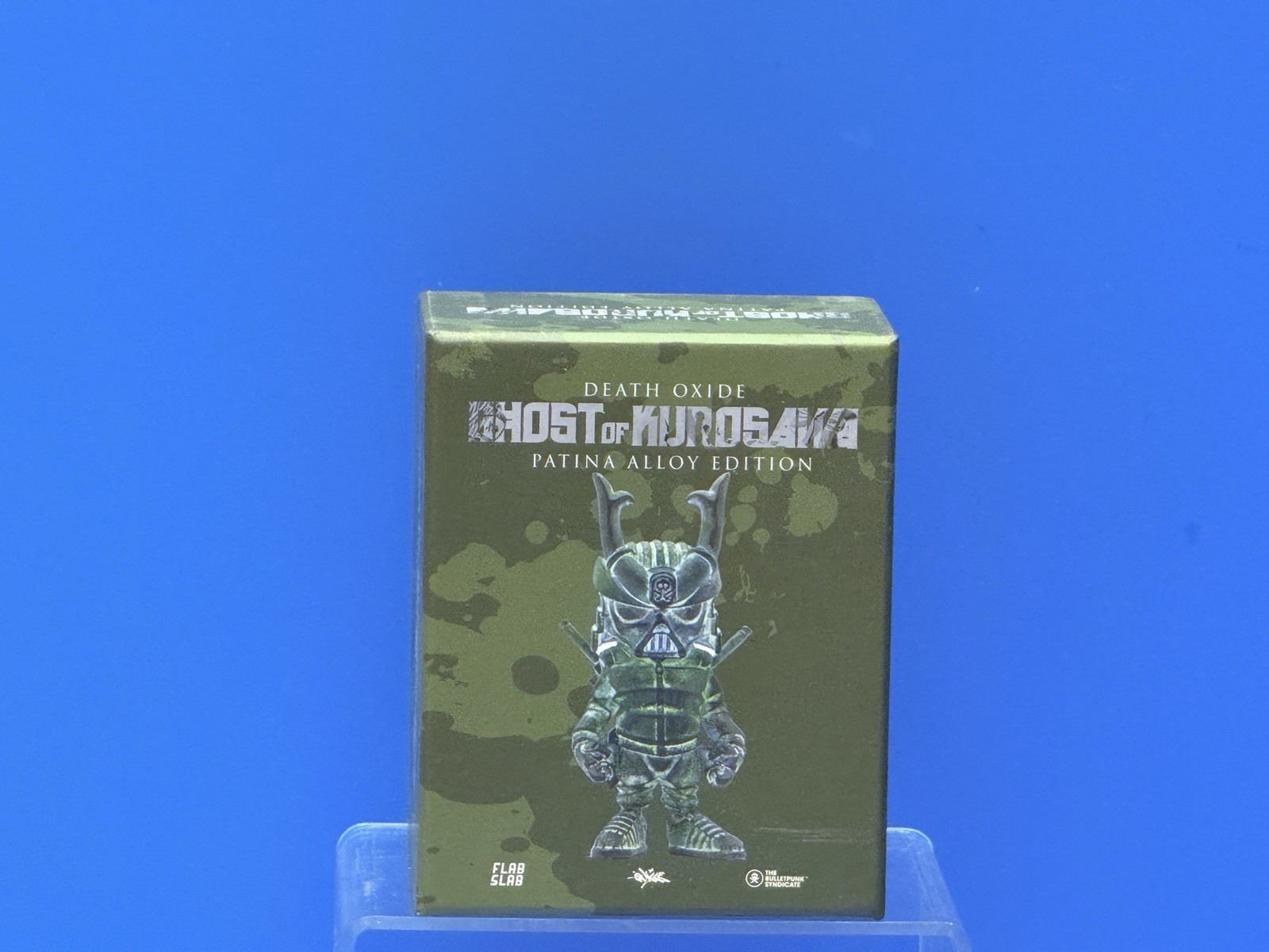 FLAB SLAB Ghost of Kurosawa Samurai Figurine Patina Metal Alloy Ed SIGNED Boxed