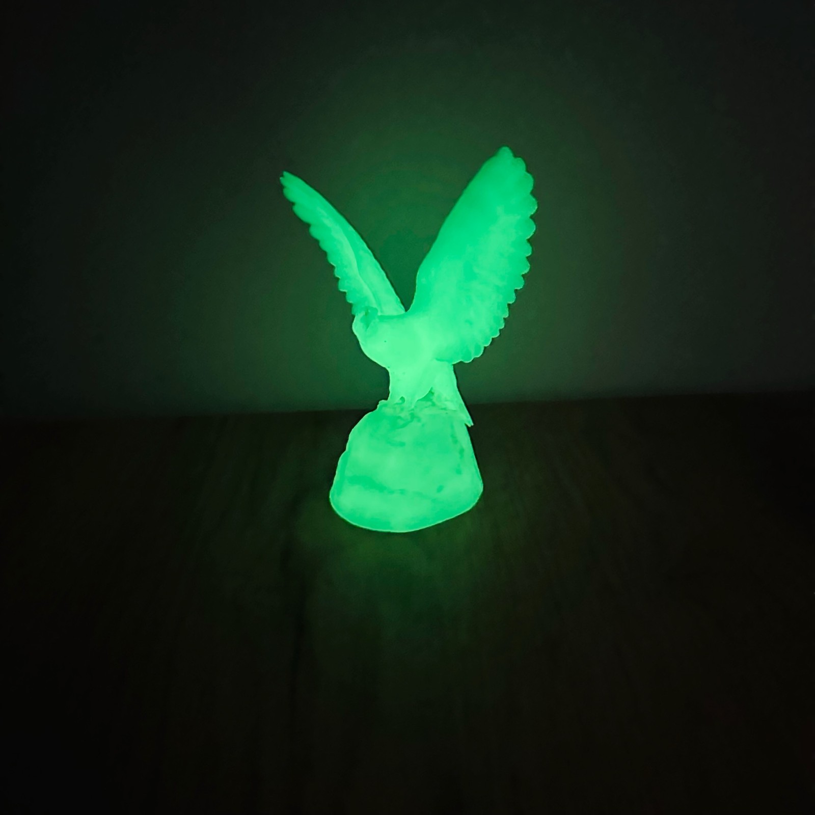 Rare new vintage Soviet souvenir “Phosphorus Eagle”, USSR, glows in the dark