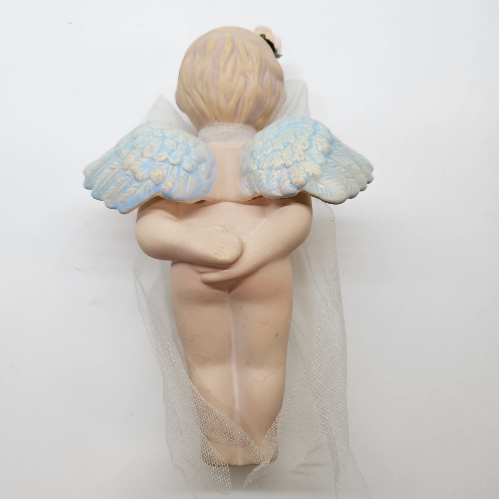 Vintage Scioto Ceramic Angel Cherub Figurine