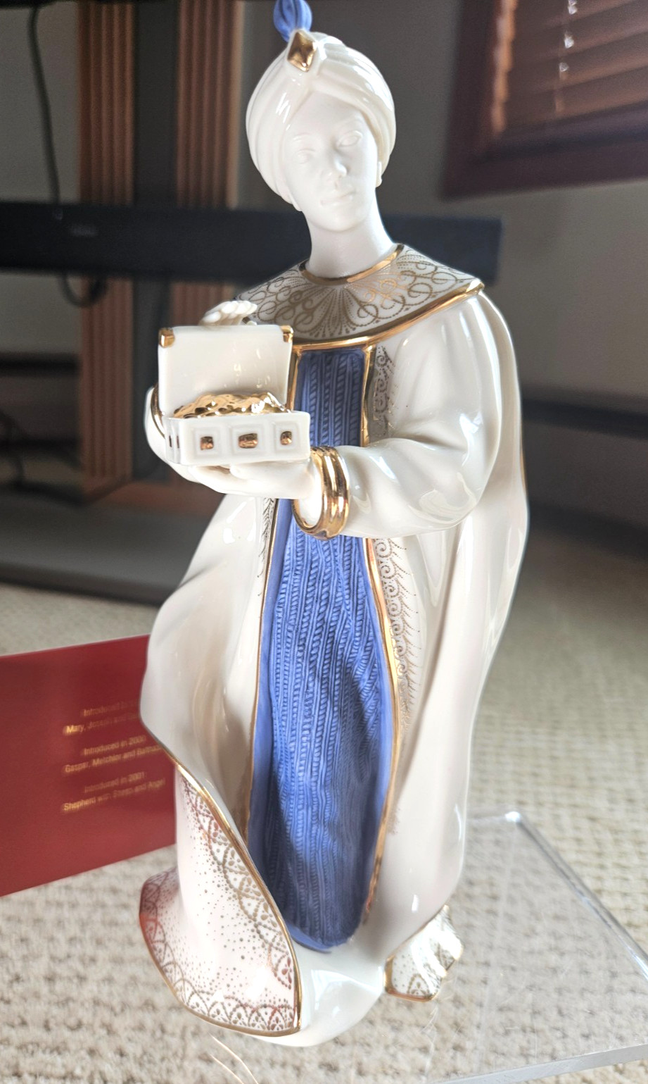 Lenox First Blessing Balthazar Second In Series Nativity