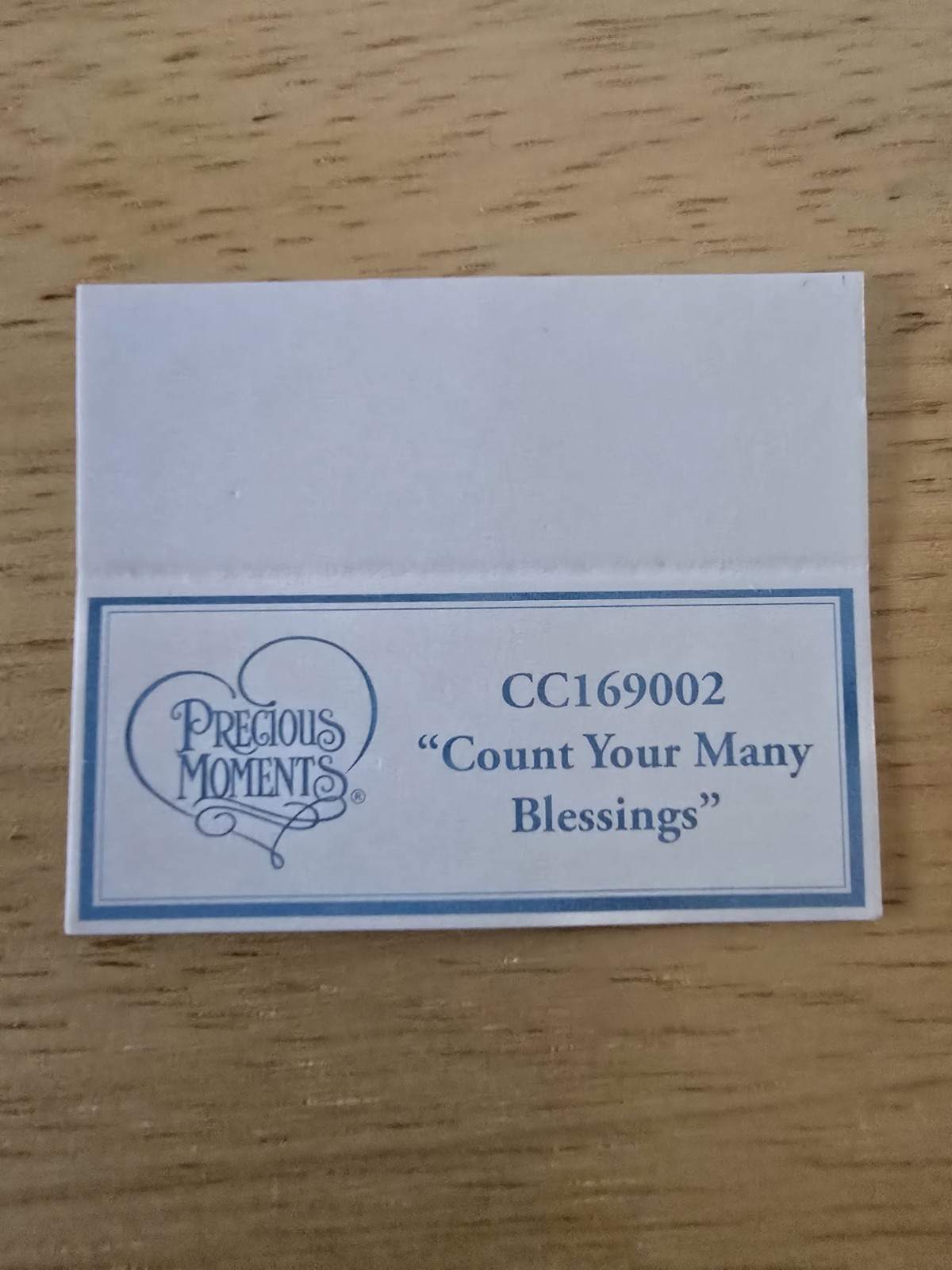 Precious Moments/2016 Member’s Exclusive Member Piece-Count Your Many Blessings!
